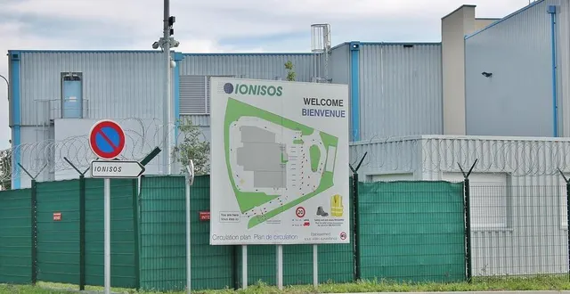 photo  le site ionisos zone de l’aubrée, à sablé-sur-sarthe, compte 32 salariés sur un espace de 3 200 m2.  &copy;  archives ouest-france 