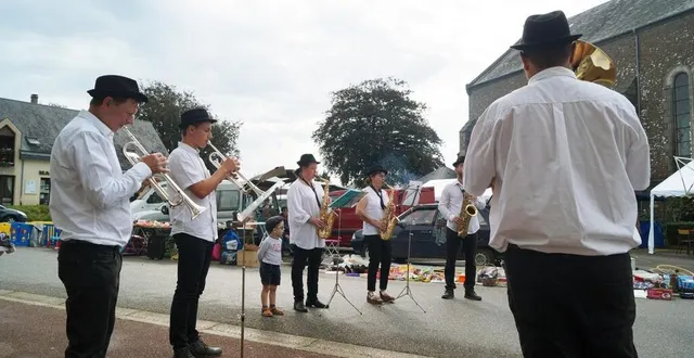 photo  dimanche, à l’issue de la cérémonie religieuse, l’harmonie municipale offrira une aubade à la population.  &copy;  archives ouest-france 