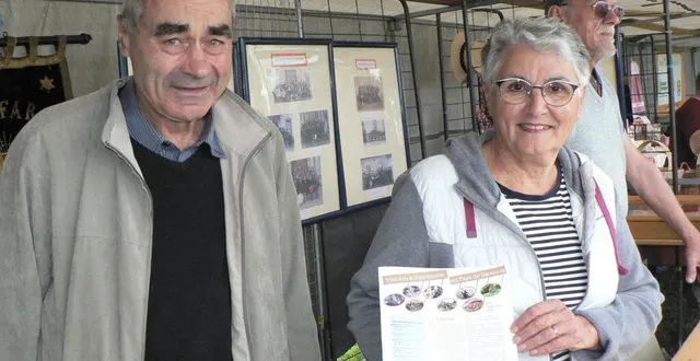 photo  philippe gagnot et anne-marie garnier font partie de cette association gardienne de la mémoire locale.  &copy;  ouest-france 