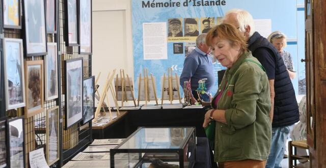 photo  visite du musée mémoire d’islande et terre-neuve et circuit de découverte des lieux historiques, aux  journées européennes  du patrimoine.  ©  ouest-france 