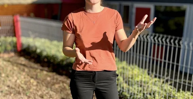 photo  mamers, mercredi 11 septembre 2024. manon gallienne est joueuse de l’équipe de n2 féminine du club de handball de mamers.  &copy;  le maine libre 