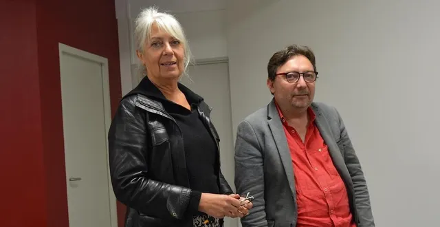 photo  corinne herbreteau, nouvelle principale au collège jules-ferry et basée à saint-calais, et marc landais, principal adjoint au collège de courtanvaux à bessé-sur-braye.  &copy;  ouest-france 