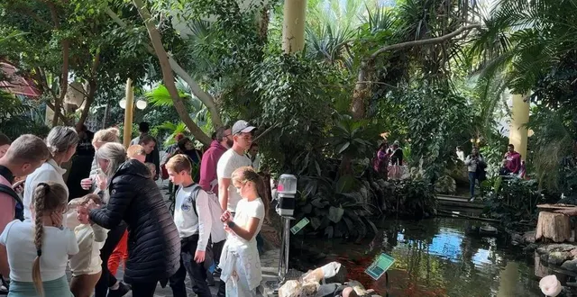 photo  des habitants d’alençon sont partis à center parcs, dimanche 15 septembre 2024.  &copy;  ouest-france 