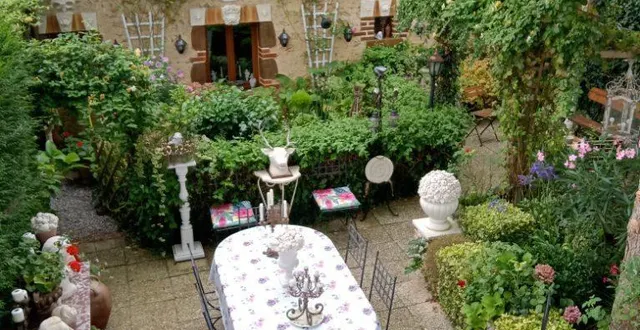 photo  un jardin extraordinaire.  &copy;  le maine libre 