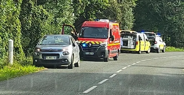 photo  les sapeurs-pompiers et le smur n’ont pu sauver un homme d’une quarantaine d’années, victime de la chute d’un arbre, ce lundi à montmirail.  &copy;  le maine libre 