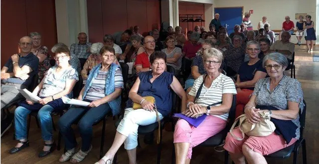 photo  les adhérents qui participeront au voyage ancv à saint-jean-de-sixt ont été conviés à une réunion.  &copy;  le maine libre 