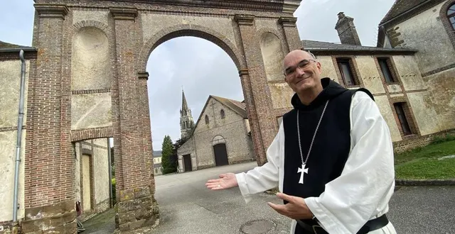 photo  le père abbé thomas souhaite que l’abbaye de notre-dame-de-la-trappe s’ouvre davantage au public : une nécessité pour préserver le lieu.  &copy;  ouest-france 