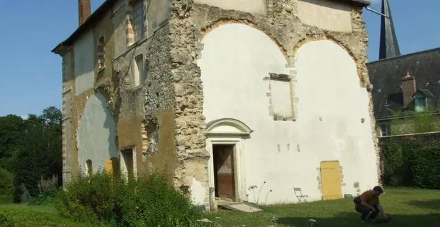 photo  un concert et une expo de peinture à l’abbaye de tuffé.  &copy;  ouest-france 