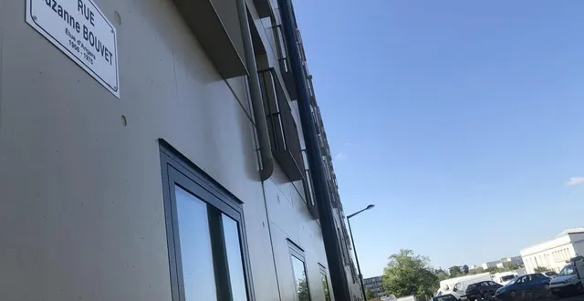 photo  la rue suzanne-bouvet sera inaugurée samedi 21 septembre.  &copy;  ouest-france 