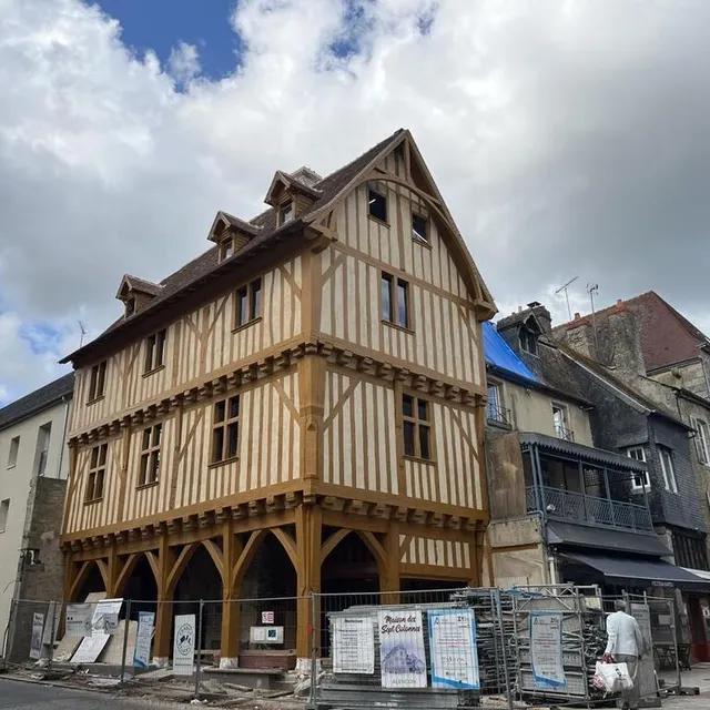 photo la maison des 7 colonnes est tout récemment rénovée.  ©  ouest-france