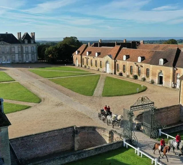 photo le haras national du pin dans l’orne se visite ce week-end.  ©  archives stéphane geufroi / ouest-france