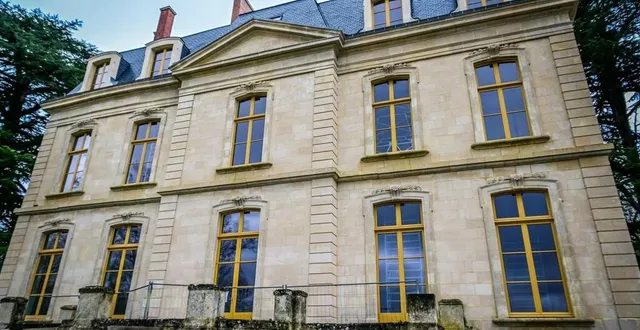 photo  le rez-de-chaussée du château du haut-buisson ouvrira ses portes au public.  &copy;  photo le maine libre- yvon loue 