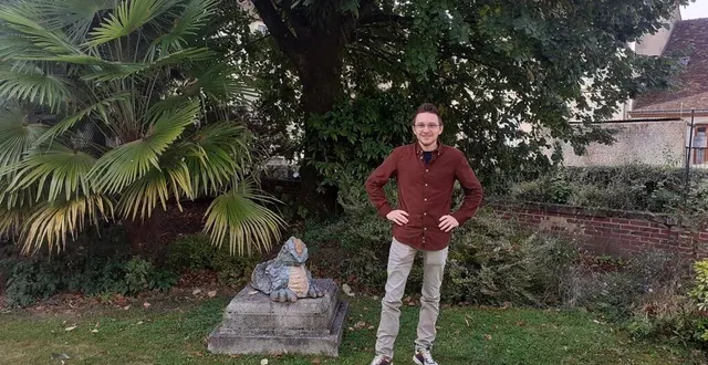 photo  pierre-louis cornilleau, responsable communication de l’office de tourisme de la ferté-bernard (sarthe) est satisfait de la saison estivale 2024.  &copy;  ouest-france 