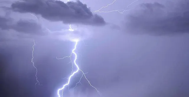 photo  selon météo france, d’importants orages sont à craindre dans le maine-et-loire à partir de ce vendredi soir.  &copy;  archives ouest-france 