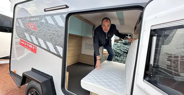 photo  en novembre 2023, le directeur général de la mancelle, olivier raynaud-verrier, voyait grand pour son nouveau petit modèle, la fantaisy trail. le site a finalement fermé au cours de l’été 2024.  &copy;  archive ouest-france 