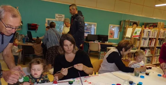 photo  l’atelier automne a séduit petits et grands.  &copy;  le maine libre 