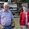 photo daniel et claudette bouttier, exploitants agricoles à la retraite.