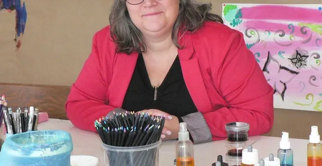 photo  sandra flament propose aussi des ateliers créatifs tous les jours sauf le vendredi.  &copy;  ouest-france 