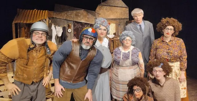 photo  « le grand jour », par le gang des tombés de la lune.  &copy;  ouest-france 