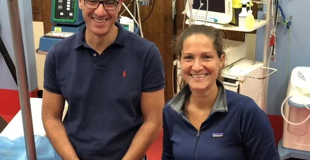 photo  ?kossay benredouane et diane pertat ont racheté le fonds de commerce de la clinique du grand renaud, baptisée « montfort » en vue de son déménagement à montfort-le-gesnois.  &copy;  le maine libre 