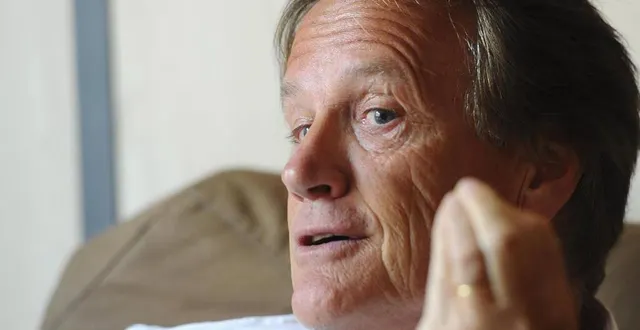 photo  daniel jeandupeux lors de son passage au mans.  &copy;  archives le maine libre - hervé petitbon 