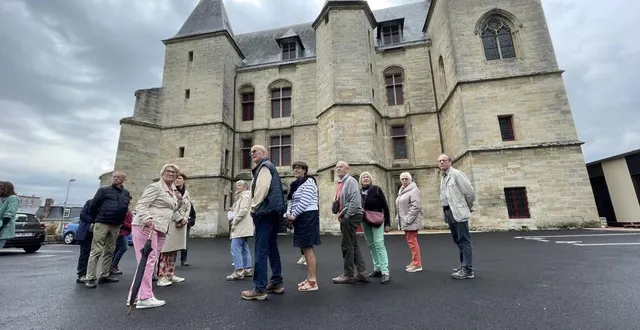 photo  les visites du logis du château, qui abrite le palais de justice d’argentan depuis 1827, ont fait le plein, samedi et dimanche.  &copy;  ouest-france 