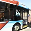 photo le premier bus à hydrogène de la ville du mans (sarthe) avait été officiellement mis en service en 2020.