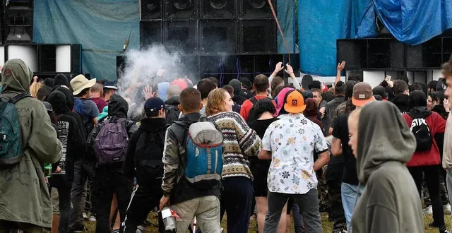 photo  une free-party illégale a été interrompue samedi 21 septembre 2024 par les gendarmes de la sarthe.  &copy;  ouest-france 