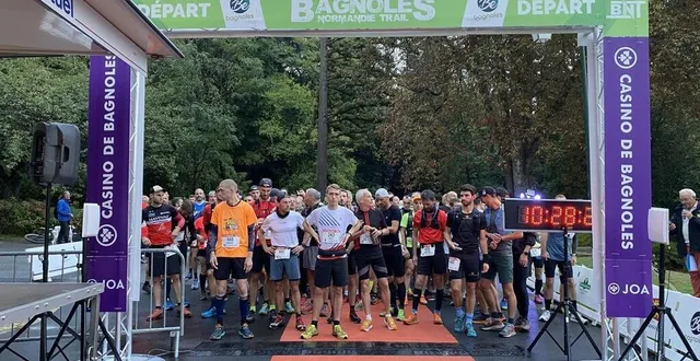 photo  la quatrième édition du bagnoles normandie trail a lieu samedi 28 et dimanche 29 septembre.  &copy;  archives ouest-france 
