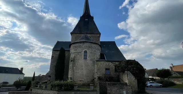 photo  l’église lombronnaise parmi les monuments à découvrir durant ce mois consacré à l’opération.  &copy;  le maine libre 