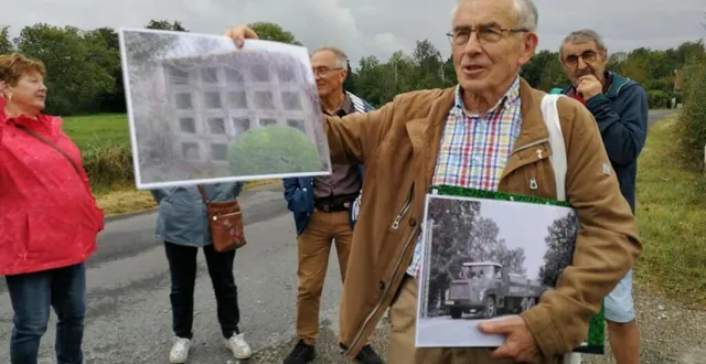 photo  sur le site de l’hermétic, guy fournier présente la fabrication des clapiers.  &copy;  ouest-france 