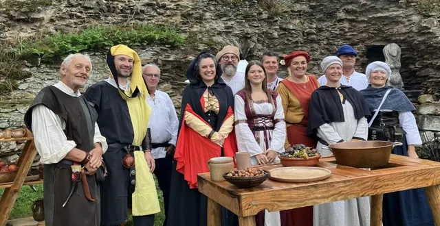 photo  une belle fête médiévale proposée par l’association croix de sable.  &copy;  co 
