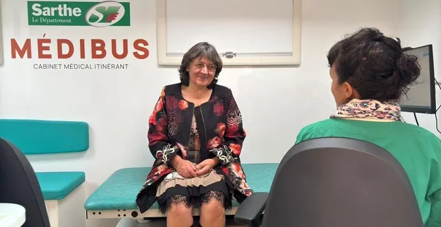 photo  la téléconsultation se fait en présence d’une infirmière.  &copy;  le maine libre 