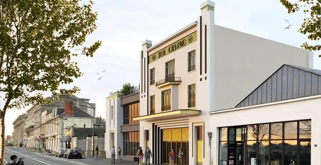 photo  des dorures seront visibles depuis la rue, sur la façade extérieure du casino joa.  &copy;  lionel vié & associés 