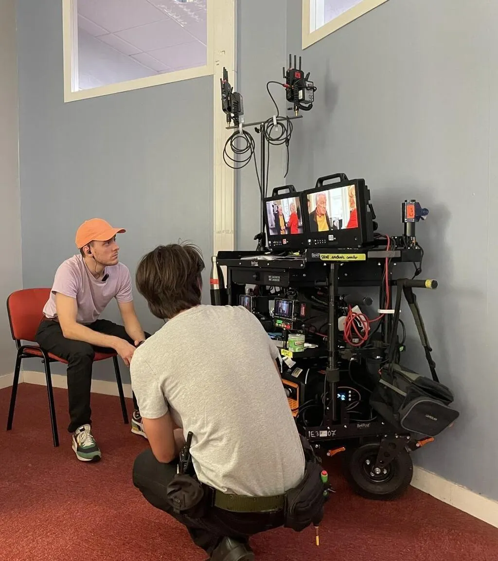 REPORTAGE. Clémentine Célarié et Bernard Lecoq tournent la nouvelle