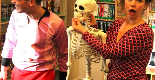 photo  du grand spectacle à la médiathèque.  &copy;  ville de sillé-le-guillaume 