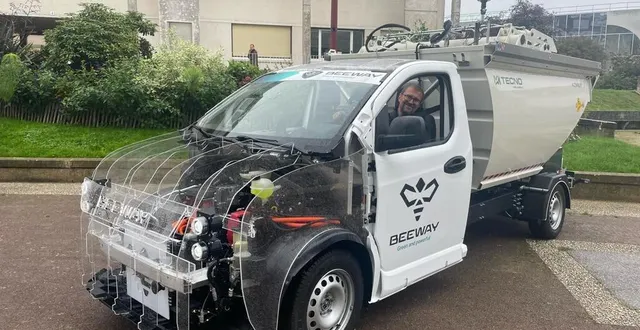 photo  ces véhicules de la marque beeway, conçus par l’entreprise lmi, ont une autonomie de 600 km.  &copy;  ouest-france 