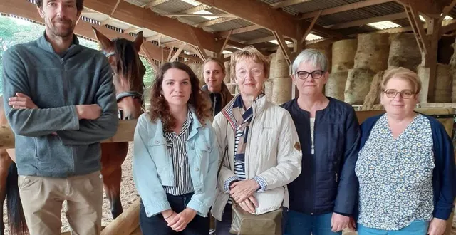 photo  les élus bénévoles de la msa du canton de loué organisent des rencontres afin d’expliquer leurs missions  &copy;  le maine libre. 