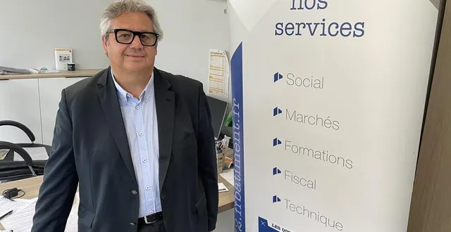 photo  sans surprise, dominique-andré moutiers, président de la ffb 72, dresse un état des lieux peu réjouissant, pour les entreprises sarthoises spécialisées dans la construction.  &copy;  le maine libre 