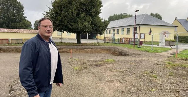 photo  d’ici le mois d’avril 2025, une maison d’assistantes maternelles verra le jour face à l’école de la chapelle-du-bois. un projet voulu par pascal bourgoin, maire de la commune, et son équipe municipale.  &copy;  le maine libre 