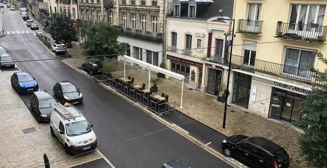 photo  la course-poursuite a démarré dans la rue saint-blaise et s’est terminée dans la rue de villeneuve, de l’autre côté de la ville.  &copy;  ouest-france 