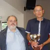 photo  arnaud blaye et thierry landemaine, respectivement 2e et 1er du tournoi. 