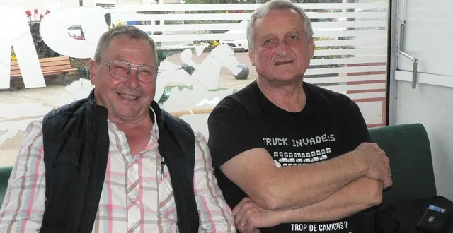 photo  michel consonni et didier dronne souhaitent retrouver le plus de personnes possible pour fêter leurs 70 ans en 2026.  &copy;  ouest-france 