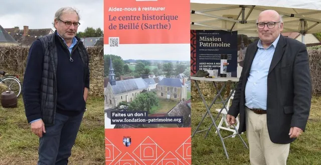 photo  françois et arnaud de calonne ont communiqué sur le projet lors de la fête de la saint-maurice.  &copy;  le maine libre 