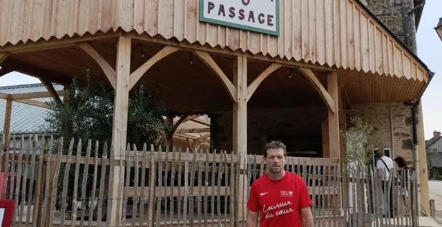 photo  de 10 h à 18 h, dimanche 29 septembre 2024, le marathonien sarthois fabrice didier, 54 ans, enchaînera plusieurs fois l’ascension des alpes mancelles à saint-léonard-des-bois, dans la sarthe.  &copy;  d.r. 