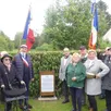 photo  les descendants des victimes étaient présents pour l’inauguration de la stèle. 