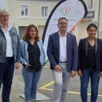 photo  quatre nouveaux agents ont rejoint les rangs de la communauté de communes sud sarthe. 