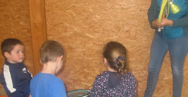 photo  l’atelier raquettes pour les maternelles.  &copy;  ouest-france 