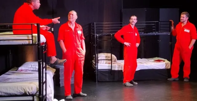 photo  les comédiens ont surpris le public avec cette pièce hilarante.  &copy;  le maine libre 