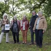 photo  mireille thiesse, maryvonne guettier-leneveu, jacqueline coudière, jacki leclanché et martine decreuze, écrivains en suisse normande, animeront la balade de leurs lectures. 